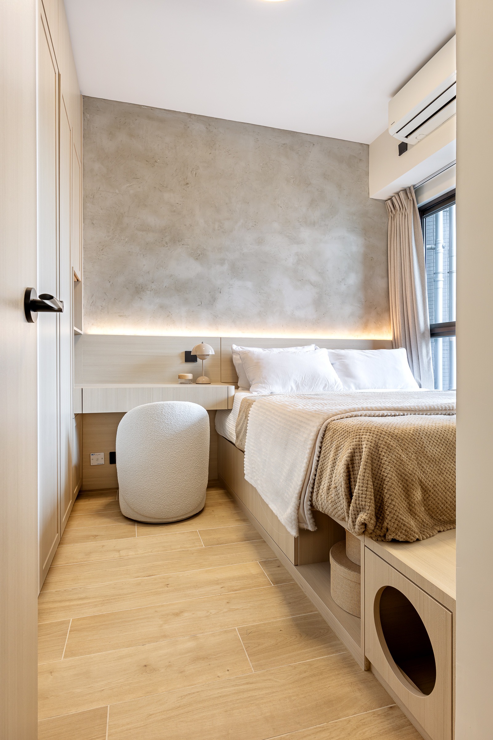 訂造傢俬, 室內設計, 全拆翻新, 室內裝修, 白紙設計研究所, interiordesign, 朗城匯,北歐設計, 水泥牆