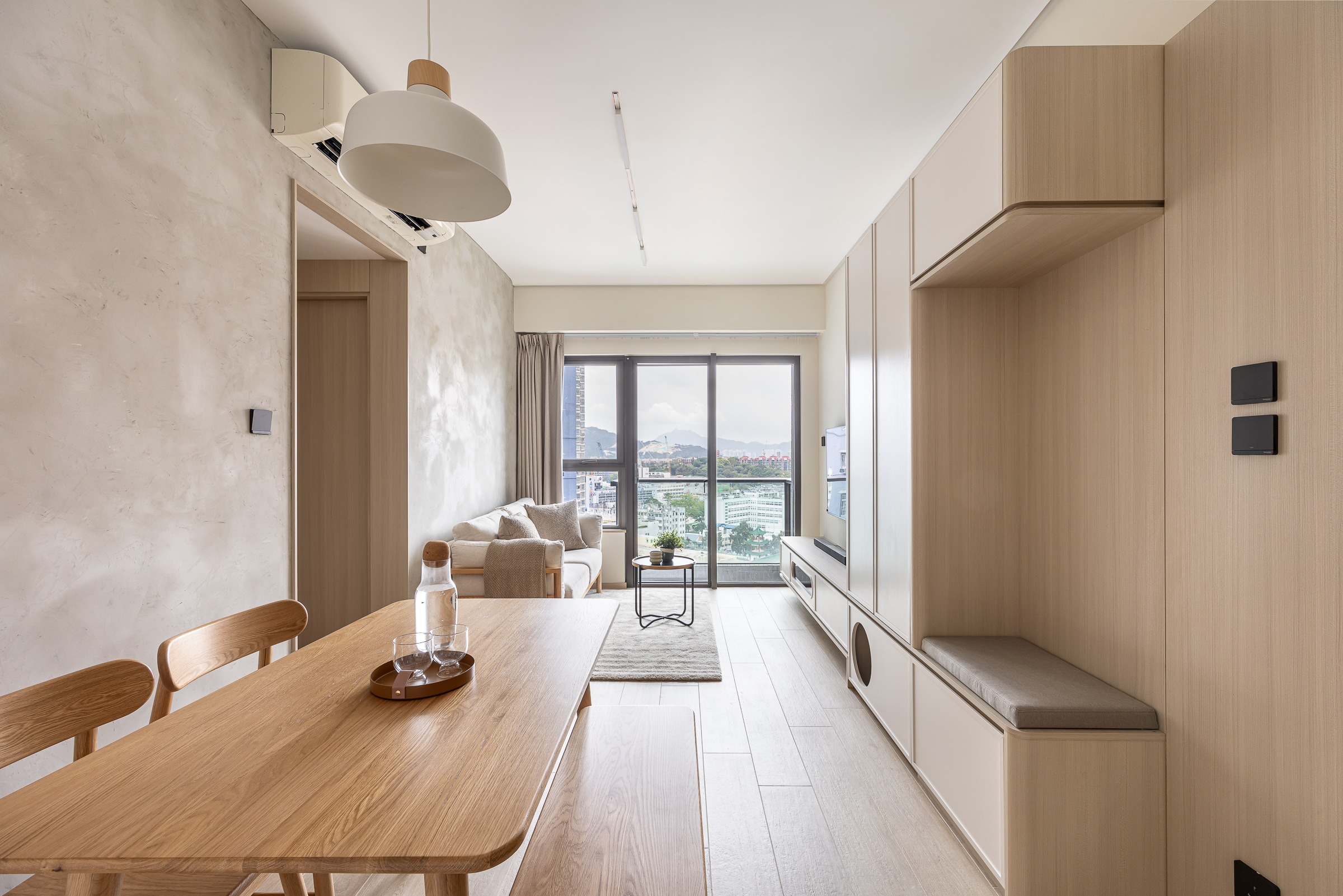訂造傢俬, 室內設計, 全拆翻新, 室內裝修, 白紙設計研究所, interiordesign, 朗城匯,北歐設計, 水泥牆