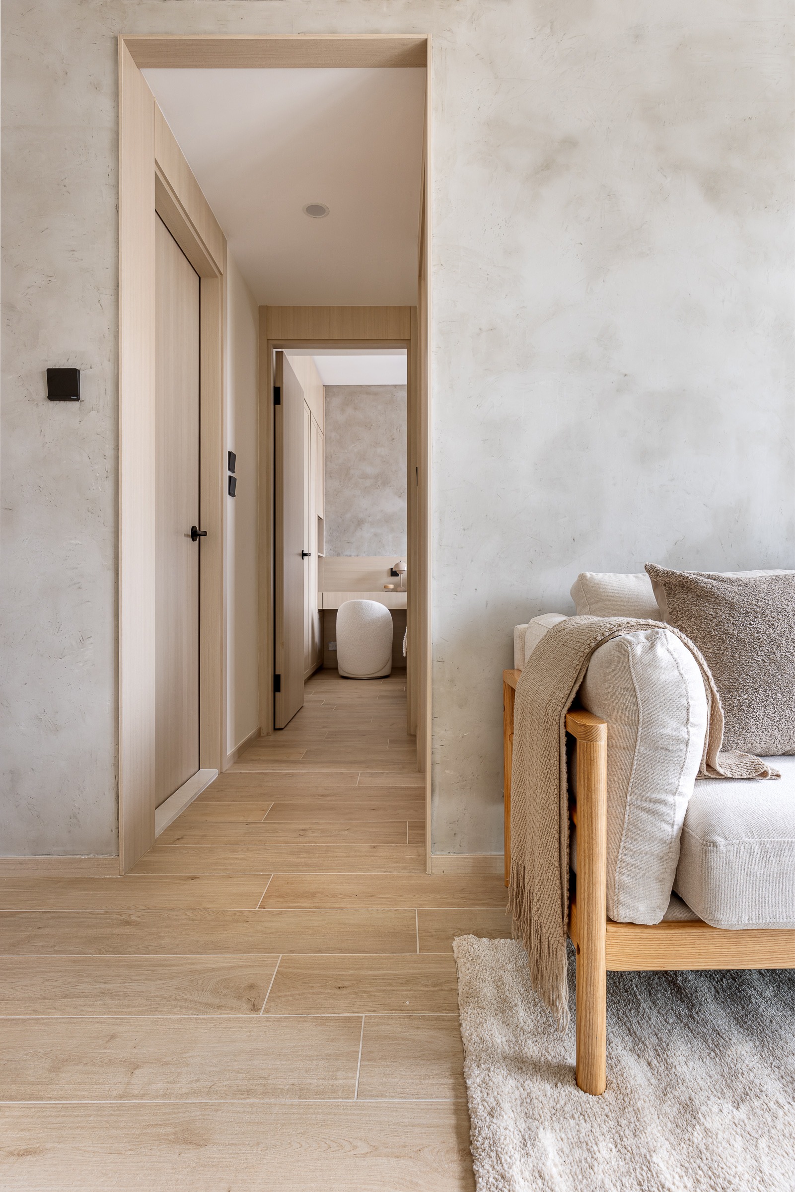 訂造傢俬, 室內設計, 全拆翻新, 室內裝修, 白紙設計研究所, interiordesign, 朗城匯,北歐設計, 水泥牆