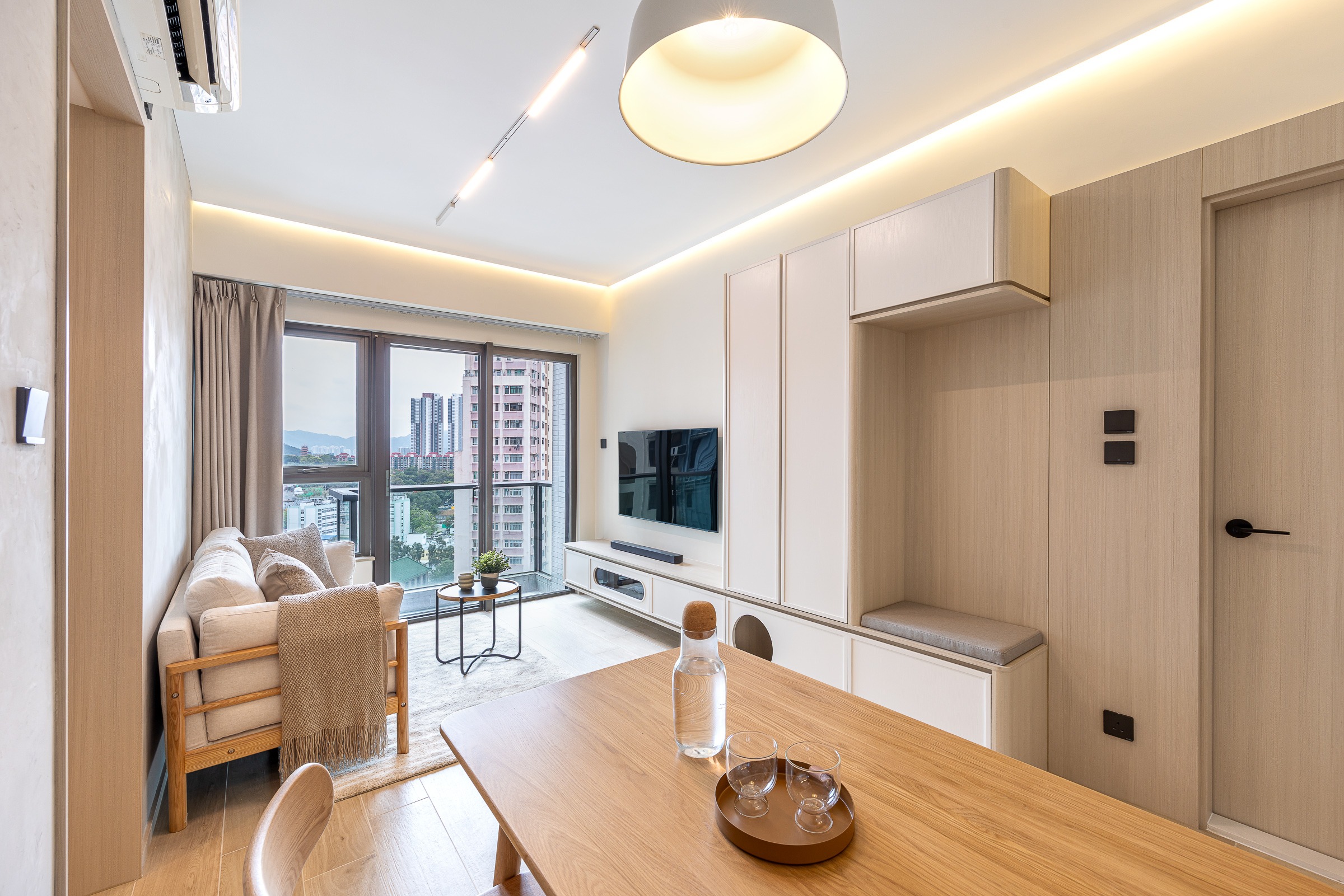 訂造傢俬, 室內設計, 全拆翻新, 室內裝修, 白紙設計研究所, interiordesign, 朗城匯,北歐設計, 水泥牆